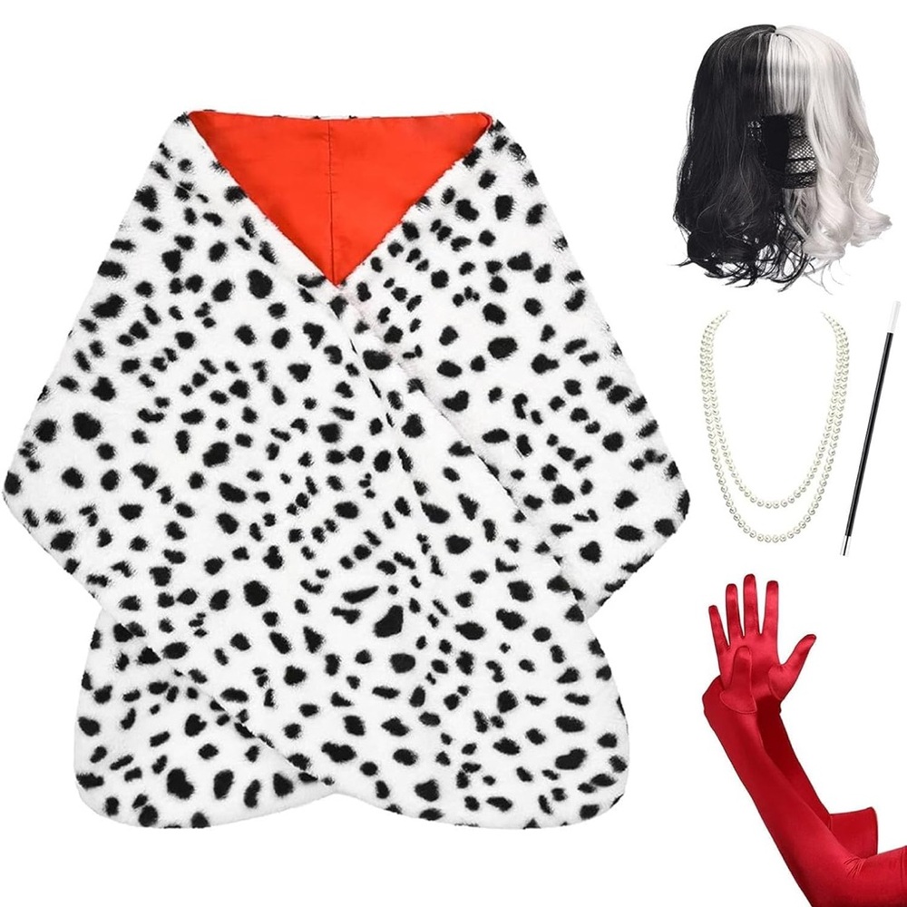 Womens Cruella Deville Costume in great condition!